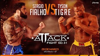 Sergio Fialho VS Tyson Tigre  PodCast De Frente com o Samurai [upl. by Eenattirb]