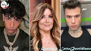 Dissing al veleno tra Fedez e Tony Effe interviene Selvaggia Lucarelli chi difende [upl. by Enovahs]