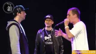 BallZee vs Babeli 2012 Emperor of MiC Semifinal Beatboxing [upl. by Lucian400]