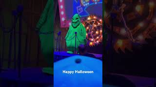 Oogie Boogie at Oogie Boogie Bash Disneyland Happy Halloween disney halloween disneyland [upl. by Tereb]