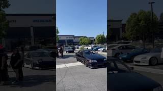 Nissan R32 GTST amp S13 leaving cars and coffee [upl. by Gine]