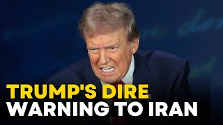 Donald Trump LIVE  Trump Iran Warning  Israel Vs Iran War  US Election 2024  Trumps Speech [upl. by Danette]