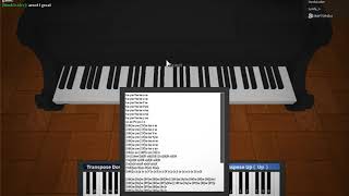 UPDATED CONNOR THEME Roblox Piano  Detroit Become Human [upl. by Ellynad]