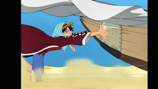 Luffy Baka moment in Alabasta arc this is so funny onepiece onepieceedit luffy luffyedit [upl. by Ahsemal]