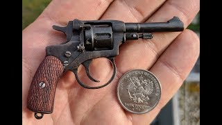 Miniature Nagant M1895 revolver that can actually shoot [upl. by Sullivan]