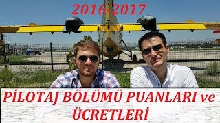 PİLOTAJ BÖLÜMÜ Ücretleri ve Puanları20162017 Türk Hava Kurumu Üniversitesi [upl. by Aihtibat]