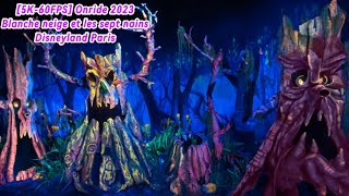 5K60FPS Blanche neige et les sept nains  Disneyland Paris  Onride November 2023 [upl. by Garmaise]