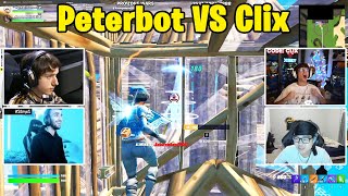 Clix amp Khanada VS Peterbot amp ZaynSzn 2v2 TOXIC Fights [upl. by Lyons74]