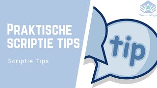 PRAKTISCHE Scriptie Tips  Een WAARDEVOL gesprek over de scriptie  Scriptie TIPS [upl. by Gretal]