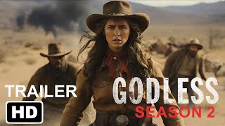 Godless Season 2 Official Trailer  HD  Jeff Daniels  Netflix  Western Series HD [upl. by Rehpotsirahc654]