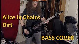 Alice In Chains  Dirt  Bass Cover Epiphone RockBass [upl. by Rubens]