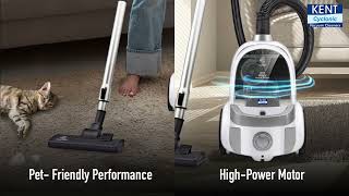 KENT Force Cyclonic Vacuum Cleaner [upl. by Enirehtac]