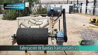 Fabricación de Bandas Transportadoras según requerimiento del cliente🧤🦺 [upl. by Odell]