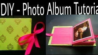 DIY  Photo Album Tutorial  How to Make Photo Album  Handmade Photo Album [upl. by Diena]