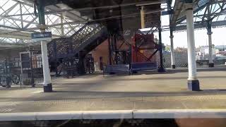 Arriving at Bridlington railway station before new lift and stairs [upl. by Auqinet]