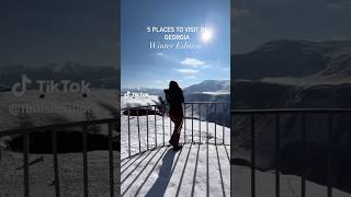 5 Places To Visit In Georgia WINTER EDITION travel top exploregeorgia celebrategeorgia georgia [upl. by Maddock]