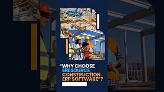 Transform Your Construction Project with 3X Faster ERP  eresource ERP [upl. by Petronille]