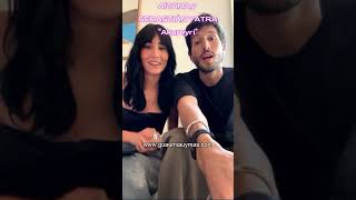 AITANA y SEBASTIÁN YATRA hablando de Akureyri Aitana SebastianYatra Akureyri parejita [upl. by Osbourne]