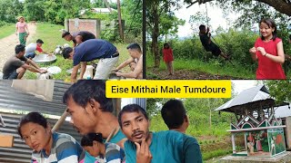 Eise Mithai MaleTumdoure Mixture Contains Oikhre Ngasoi Vlog👍 [upl. by Norene]