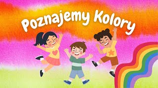 Poznajemy Kolory 🟠🟢🔵  Melodyjna piosenka edukacyjna  Muzyczne Bajki dla dzieci [upl. by Alol687]