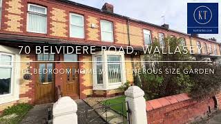 Karl Tatler Estate Agents Virtual Viewing 70 Belvidere Road Wallasey [upl. by Eiramaliehs394]