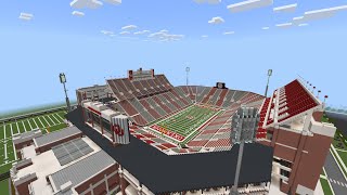 OU Football Stadium In Minecraft [upl. by Abana66]