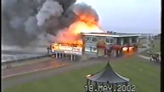 Hunstanton pier fire 18 may 2002 [upl. by Cowley893]