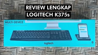 Unboxing amp Review Lengkap Keyboard Logitech K375s [upl. by Lah]