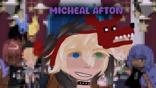 Micheal past classmates react to himlazinessart made by menoah x michealhope you enjoy [upl. by Toy]