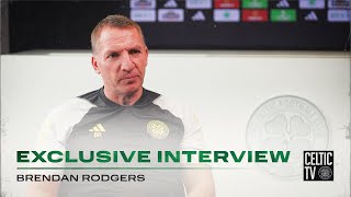 CelticTV Exclusive Interview  Brendan Rodgers [upl. by Aihc]