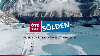 Ski season starts on Sept 20 2024  Sölden [upl. by Trebmal]