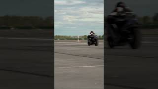 MASSIVE wheelspin on 500PS Hayabusa Turbo 😧 [upl. by Orose392]