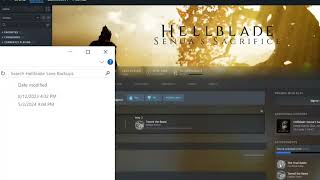 How to Transfer Xbox Game Pass PC Saves to Steam with Hellblade Senua’s Sacrifice [upl. by Emie465]