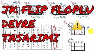 JK Flip Flop lu Devre Tasarımı  Sayısal Devre Tasarımı  JK Flip Flop [upl. by Darrelle]