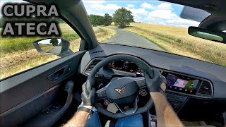 2022 CUPRA Ateca VZ  POV test drive [upl. by Laurens]