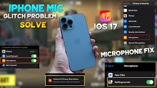 How To Fix Mic Glitch In Bgmi IOS 17 \ Bgmi Mic Not Working In Iphone Bgmi Mic Problem [upl. by Alyad]