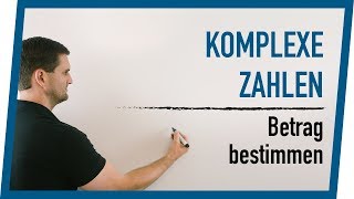 Komplexe Zahlen Betrag berechnen  Mathe by Daniel Jung [upl. by Jollenta928]