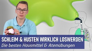 Wie Schleim im Hals und Lunge lösen ❓ Die besten Schleimlöser [upl. by Modesty]