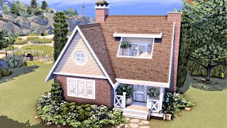 BRINDLETON BAY STARTER HOUSE 🐱🐶 Base Game  Cats amp Dogs  The Sims 4 Speed Build [upl. by Tavey168]