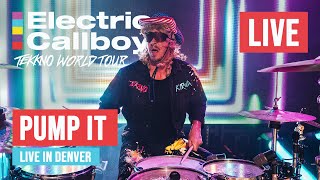 Electric Callboy  PUMP IT LIVE in Denver CO US TOUR 2023 [upl. by Halverson]