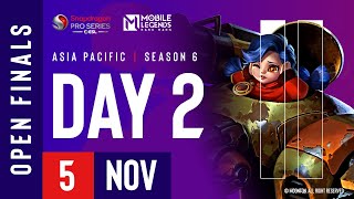 🔴 EN AP Mobile Legends Bang Bang  Snapdragon Mobile Open Finals  Season 6  Day 2 [upl. by Nohsed]