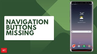 How to bring back missing Navigation buttons such as Home Recent and back buttons on Samsung device [upl. by Popelka515]