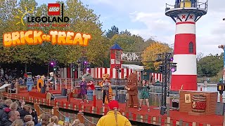 LEGOLAND Windsor Resort Brick or Treat 20th October 2024  Monster Jam Show  Theme Park Thrills UK [upl. by Amehsat]