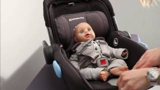 UPPAbaby Mesa Instructional Video Fitting Infant in Seat [upl. by Dedie268]