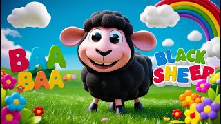 Baa Baa Black Sheep Nursery Rhyme  Baba Black Sheep Song for Kids  Nursery Rhymes for Children [upl. by Nylknarf]