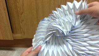 Origami Biaxial Flasher Supreme Designed By Ushio Ikegami  Not A Tutorial [upl. by Avivah]