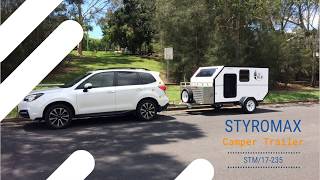 STM17235 My B amp B Camper Trailer [upl. by Davena]