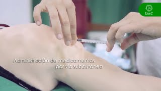 Administración de medicamentos por vía subcutánea [upl. by Aehsan674]