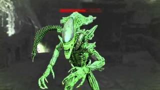 AvP3 2010 Predator VS Praetorian gameplay [upl. by Narmak]