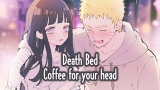 Nightcore  death bed coffee for your head Switching Vocals  Cover Lyrics [upl. by Vipul]